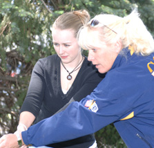 Margie Instructing Student Image